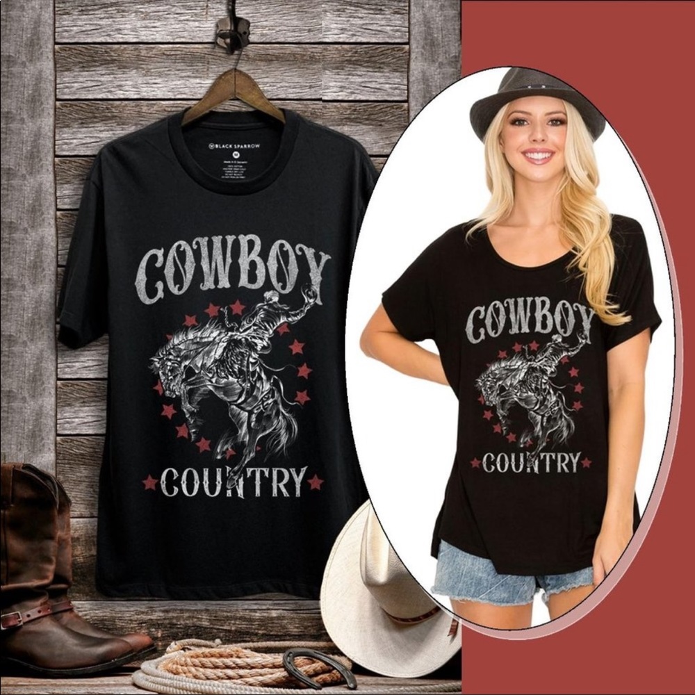 Cowboy Country Graphic Tee